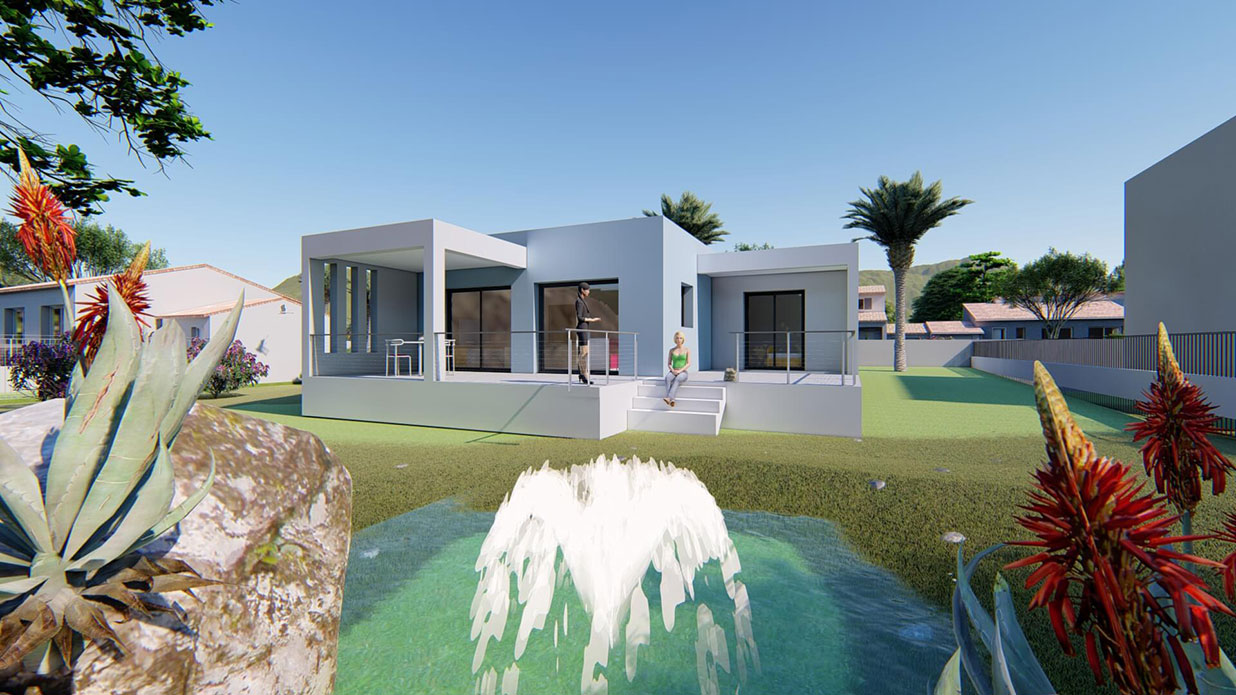 Maison contemporaine Sami Constructions